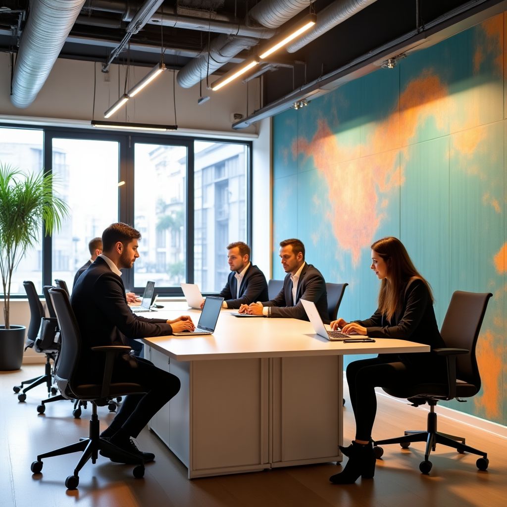 Oficina principal de Garjans en Buenos Aires